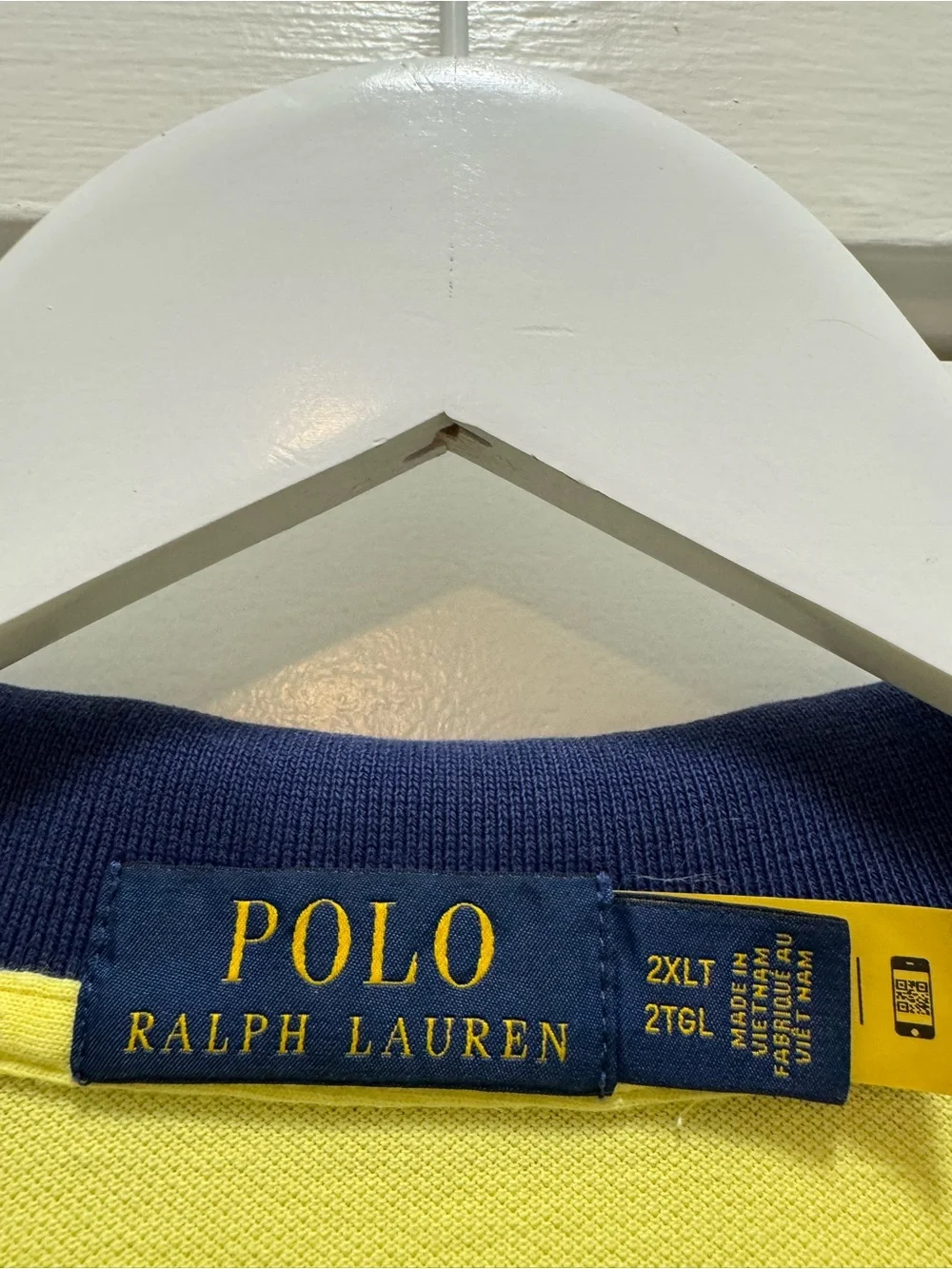 Polo Ralph Lauren Color Block Polo in Yellow